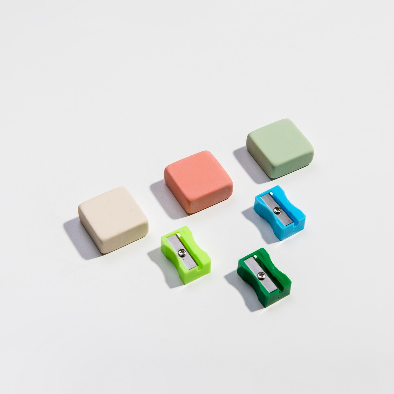 Combo: Erasers & Sharpeners